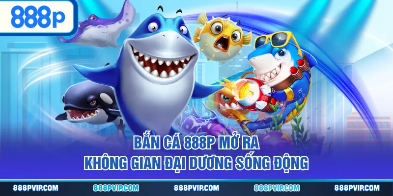 Bắn Cá 888P mở ra không gian đại dương sống động